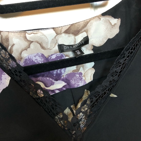 Wrap Front Floral Blouse - Picture 2 of 7